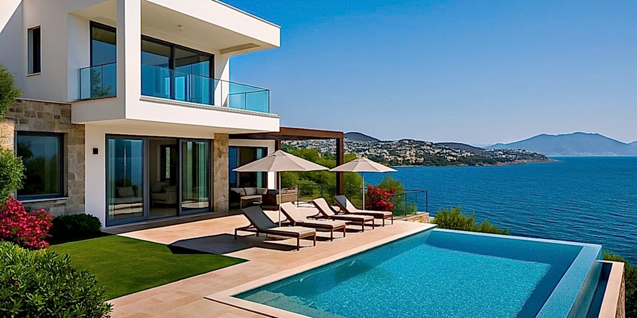 Bodrum tadilat dekorasyon yazlık ev iç mimari uygulaması